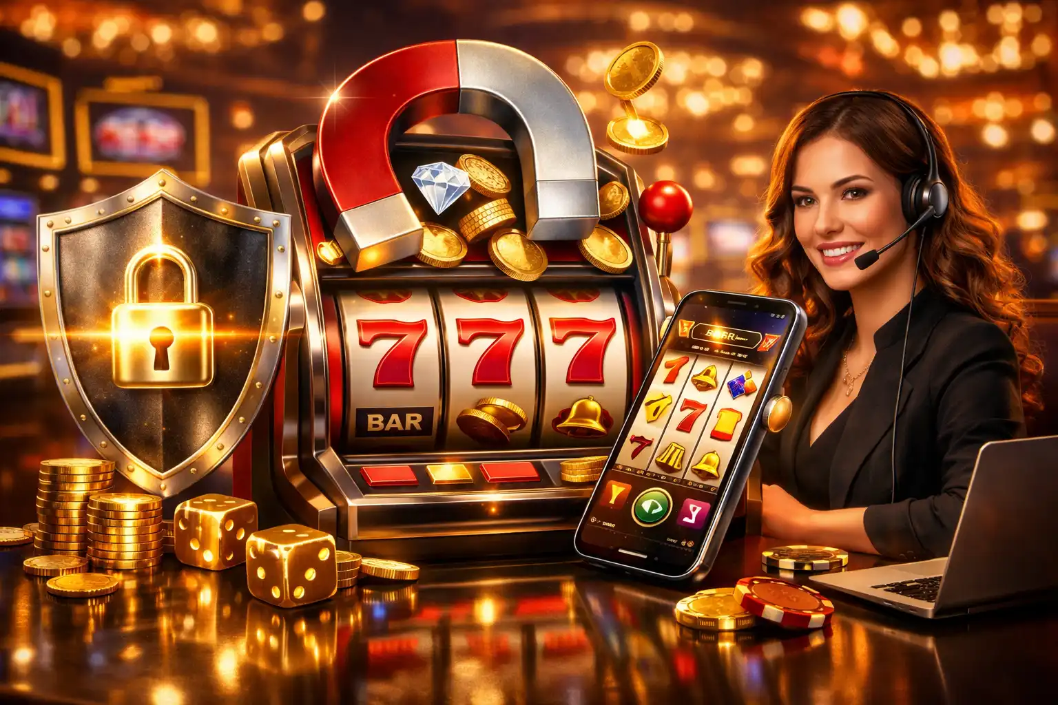 magnetic slots ondersteuning